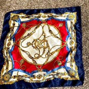 Vintage style Silk Scarf